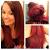 Dark Intense Auburn Hair