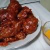 Karena dirumah, mama saya membuat ayam goreng tepung jadi saya hanya membuat fire sauce nya saja. 1