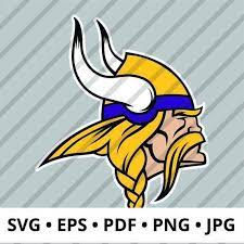 Minnesota Vikings Logo Layered Svg Nfl Logo Perfect For Diy Crafts Digital Download Includes Svg Eps Pdf Png Jpg1138508 Minnesota Vikings Logo Nfl Logo Viking Logo