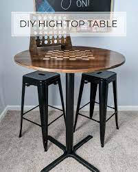 Maybe you would like to learn more about one of these? Diy Round High Top Table Crafted By The Hunts