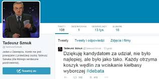 Tadeusz sznuk uśmiercony w internetowej plotce. Debata Prezydencka Na Wesolo Tadeusz Sznuk I Jeden Z Dziesieciu Gazeta Lubuska