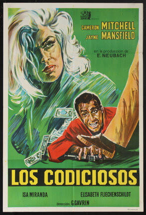 Original Vintage Poster: Los Codiciosos