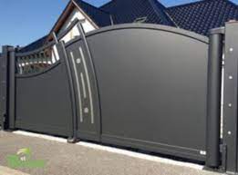 As per the requirements, one needs to select the right given below are the latest designs available in steel main gates. 48 Steel Gate Design Idea Is Perfect For Your Home Steel Gate Design House Gate Design Iron Gate Design