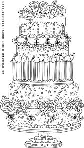 Here, the birthday cakes are presented in various shapes and sizes with candles on top. Peppa Pig Birthday Cake Coloring Pages Novocom Top