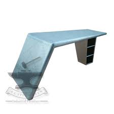 Rh's aviator wing desk:inspired by streamlined world war ii fighter planes, our desk is a shining swoop of metal, its shape mimicking the bent wing of a plane. Aviator Wing Desk Buy Unique Office Desk Antique Office Desk Aviator Furniture Product On Alibaba Com