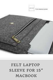 Felt Laptop Sleeve For 15 Macbook Macbookbag Feltlaptopbag Laptopbag Sleeve Bag Bagpatter In 2020 Laptop Travel Bag Business Travel Bag Business Travel Backpack