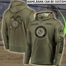 Usmc Veteran Custom Name 3d Hoodie Usmc Veteran Marine Corps Veteran Hoodies
