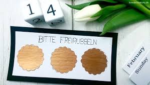 Diy Rubbelkarten Fur Lieblingsmenschen In 2020 Kartenideen Rubbellos Karten