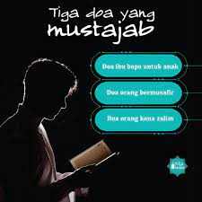 Kitakan Islam Tiga Doa Yang Mustajab Tanpa Syak Facebook