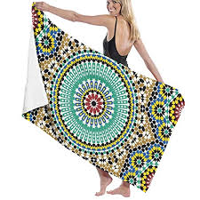 Microfiber towels change the way you clean your home and vehicles. Quick Dry Beach Towel Travel Microfiber Super Absorbent Lightweight Towel For Swimmers Bath Towels For Kids Adults Pool Water Sports Moroccan Color Buy Online In Luxembourg At Luxembourg Desertcart Com Productid 161330396