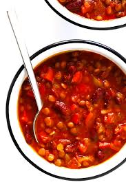 Heat the oil in a large chili pot. Can T Believe It S Vegetarian Chili Gimme Some Oven