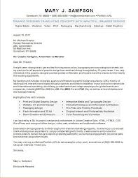 Graphic Designer Cover Letter Sample Monster Com