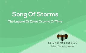 Besides there are a few songs/files that i couldn't translate (missing title or unreadable), if anyone knows the songs, please let me know as well. Song Of Storms Kalimba Tabs Chords The Legend Of Zelda Ocarina Of Time Easy Kalimba Tabs