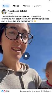 Screenshots from a new potato harvesting garden video. We see “Bridgette's  Garden” garden bed. Great Grandma Sandy, Gabe's Grandma, helps BR & Breck  with the red & white potatoes, while Gabe films