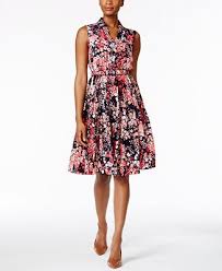 Charter Club Fit Amp Flare Shirtdress Only At Macy 39 S Deals Of The Day Women Macy 39 S Womens Dresses Fit Flare Macy Dresses