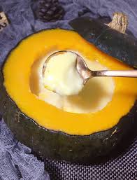 Cream, egg whites, sugar, strawberries, lemon juice, strawberries. Pumpkin Steamed Egg Miss Chinese Food