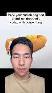 Human Dog Bed Burger King