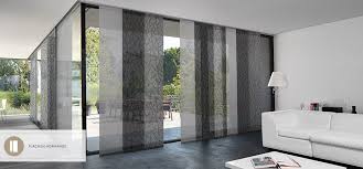Flachenvorhange Schiebegardine Wohnzimmer Modern Gardinen Wohnzimmer Modern