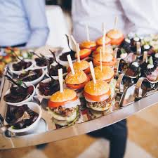 Shot glass hors devours ideas : Miniature Food Catering Ideas For Weddings