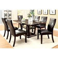 Our stornäs dining table, made of solid pine, can comfortably seat four and quickly be extended to entertain a party of six. Furniture Of America Jacobo Faux Marble Dining Table In Dark Cherry America Cherry Dark Faux Marble Dining Table Dining Table Marble Marble Dining