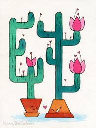 Cactus with christmas lights vectors (47). Kasey Golden