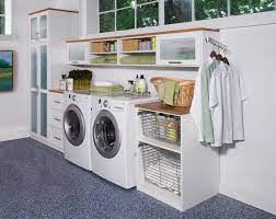 30 Tips To Build Effortless Laundry Room Designs Interiorsherpa Garage Laundry Rooms Garage Laundry Laundry Room Makeover