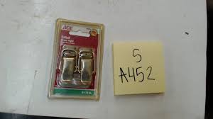 5300223 Ace Bright Brass Finish Catch Draw Tight
