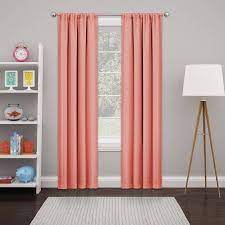Eclipse Phoenix Blackout Window Curtain Panel Pair Walmart Com Thermal Curtains Curtains Blackout Panels