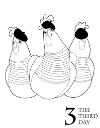 Amazon's choice for 3 french hens. The 12 Days Of Christmas Coloring Book Scholastic Parents