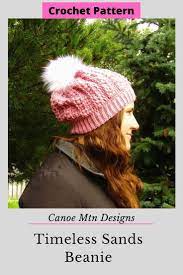 Crochet Beanie Pattern Crochet Hat Pattern Crochet Pom Pom Etsy Crochet Crochet Patterns Crochet Fashion Patterns