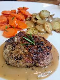 Rub the lamb chops with the garlic/dijon mixture. Pan Seared Lamb Chop Recipe With Rosemary Gravy Jett S Kitchen