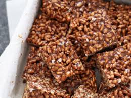 Recette Carres Rice Krispies Au Chocolat Rice Krispies Food Desserts
