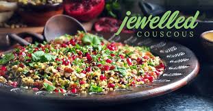 Maybe you would like to learn more about one of these? Jewelled Couscous Recipe With Puy Lentils Pomegranate Elizabeth S Kitchen Diary