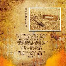 Unquenchable Fire Threshing Floor Floor Quotes Light Of The World