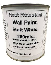 Maybe you would like to learn more about one of these? 1 X 250ml Matt White Heat Resistant Wall Paint Wood Burner Stove Alcove Brick Concrete Plaster Cement Board Rendering Metal Timber Etc Buy Online In Bahamas At Bahamas Desertcart Com Productid 48588632