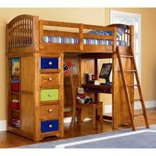 For The Kids Loft Bed Plans Bunk Bed With Desk Loft Bunk Beds