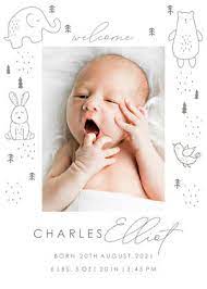 Check spelling or type a new query. Soft Animals Birth Announcement Boys Birth Announcements