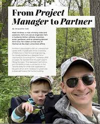 From Project Manager to Partner: Andrew Polischuk's story. In our previous  issue of #AlairMagazine we featured Andrew, partner of Alair Lorne Park  @alairhomes.toronto , written by Jacqueline Tyler! His story starts with