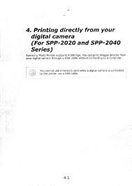I recently contacted samsung regarding the discontinuation of the ink cartridges for the samsung thermal photo printer (spp 2020) i was wondering if there is an alternative ink i can buy for this printer, i have been redirected to hp for advice. Spp 2040 Photo Printer User Manual Samsung Electronics