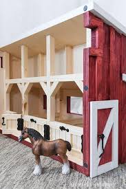 Wooden Toy Barn Build Plans Wooden Toy Barn Toy Barn Wooden Toys Plans