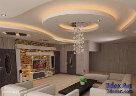 Modern False Ceiling Designs For Living Room And Hall 2018 With Lighting Ideas Ce Ceiling Design Living Room False Ceiling Design Bedroom False Ceiling Design