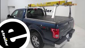 Softclub truck bed tarp cover. Etrailer Adarac Aluminum Series Custom Truck Bed Ladder Rack Review Youtube