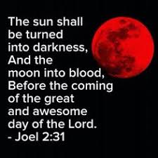 Image result for images Sun Turned Black And Moon Turned To Blood