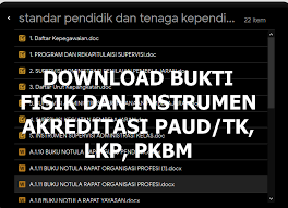 See full list on nomifrod.com Download Bukti Fisik Akreditasi Paud Tk Lkp Pkbm Dan Instrumennya Guru Berbagi