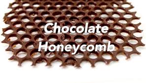 Make A Fancy Chocolate Garnish Using Nothing But Bubble Wrap Chocolate Garnishes Chocolate Decorations Honeycomb Chocolate