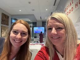 Long lunch to learn more about AI from Adobe.