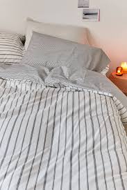 Black And White Striped Duvet Cover Queen Reversible Stripe Duvet Cover Striped Duvet Covers Striped Duvet Gray Duvet Cover