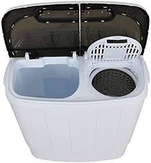 Amazon Com Zeny Portable Compact Mini Twin Tub Washing Machine 13lbs Capacity With Spin Dryer Portable Washer And Dryer Washing Machine Washer Portable Washer