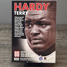 1998 Skybox Premium #249 TERRY HARDY Rookie RC