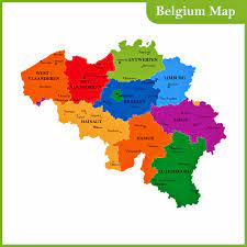 Enter the surname and press on search button to generate the map. Belgien Karte Der Regionen Und Provinzen Orangesmile Com
